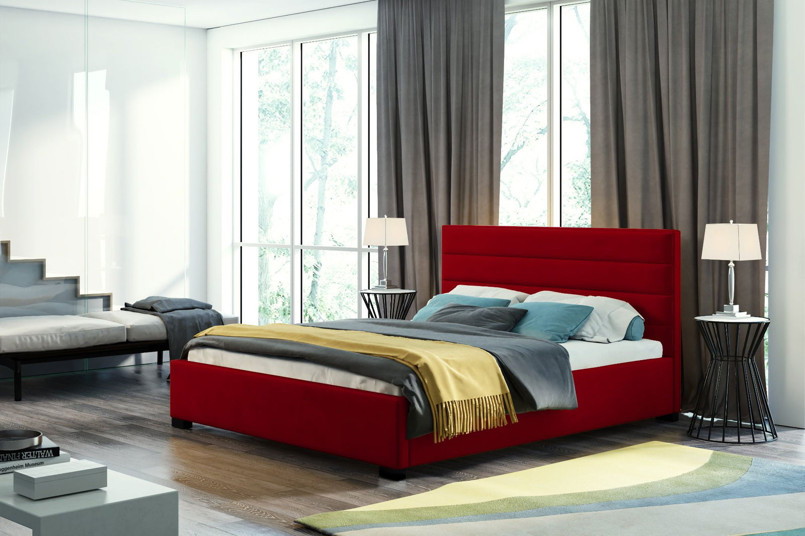 Επενδυμένο κρεβάτι Collex 5