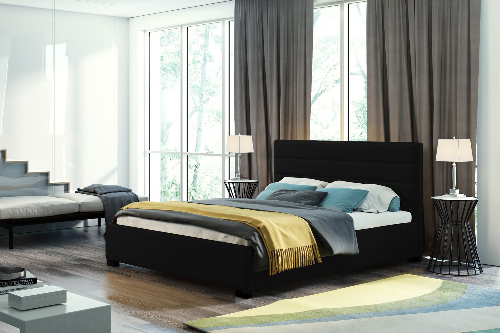 Επενδυμένο κρεβάτι Collex 6