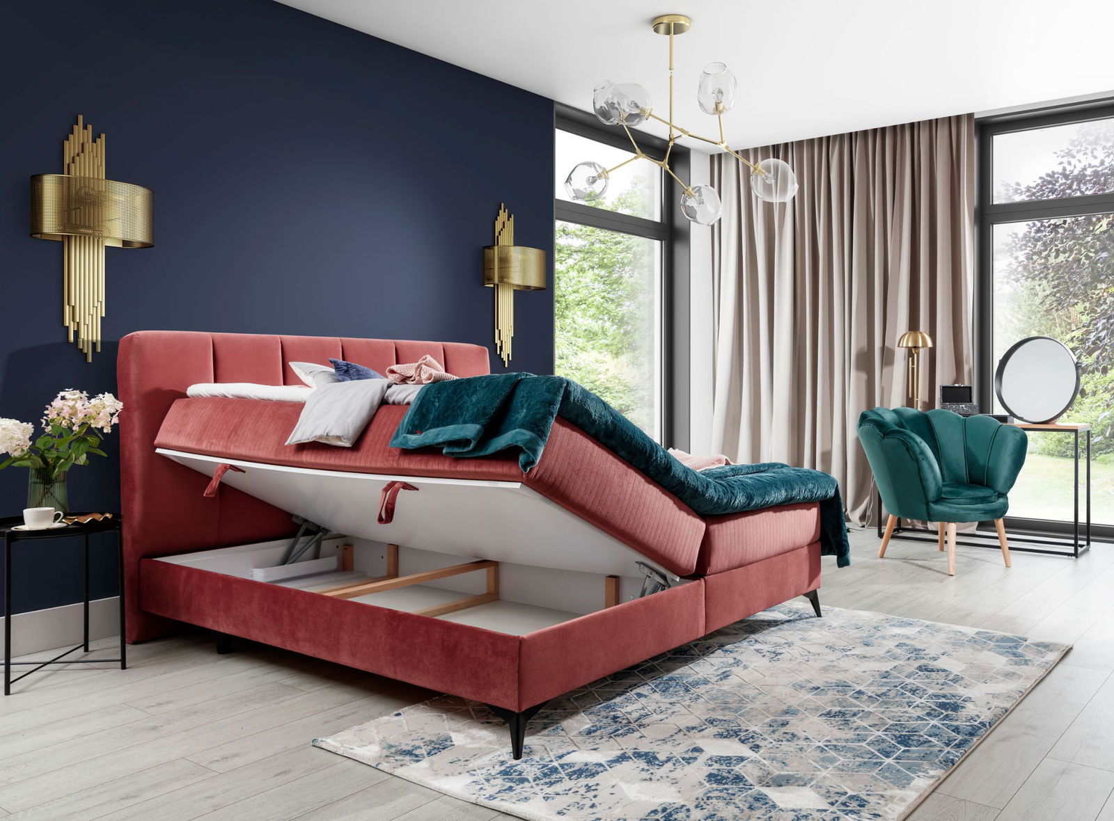 Επενδυμένο Κρεβάτι Ardito 2