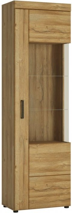 Βιτρίνα Cognac 1D 1