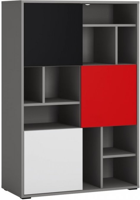 Βιβλιοθήκη χαμηλή Larsen 3D 1