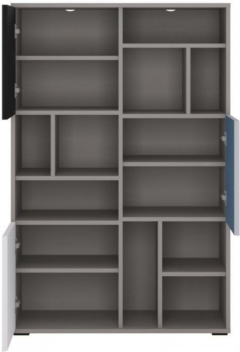 Βιβλιοθήκη χαμηλή Larsen 3D 2