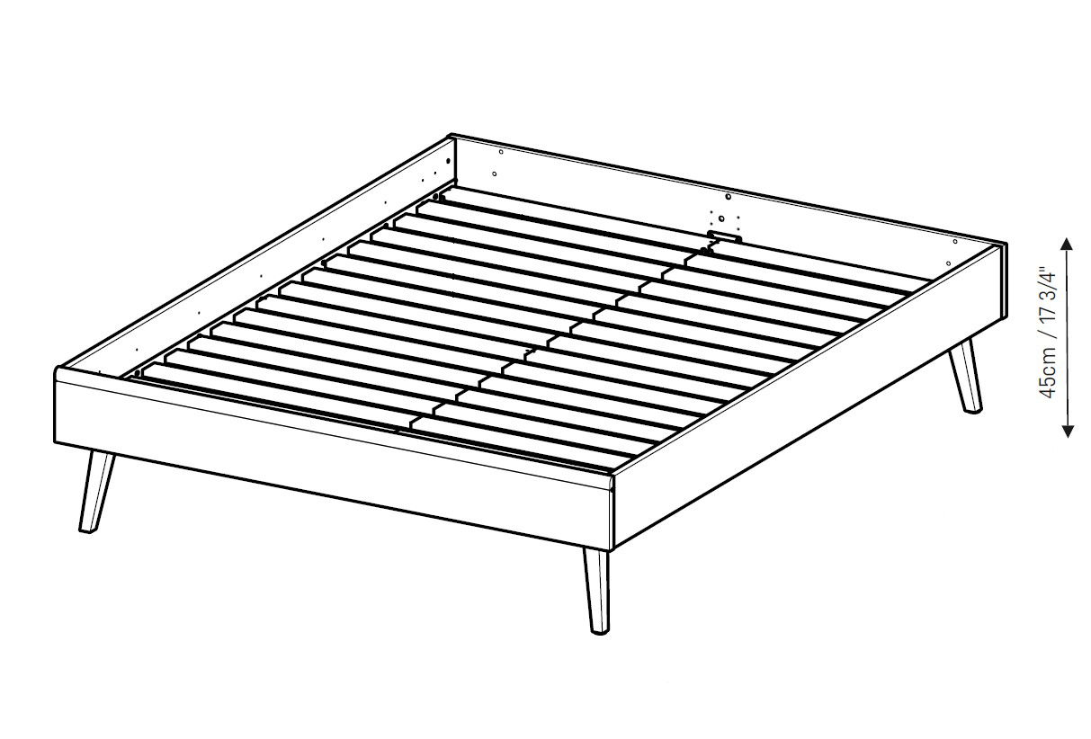 Κρεβάτι Nature I 2