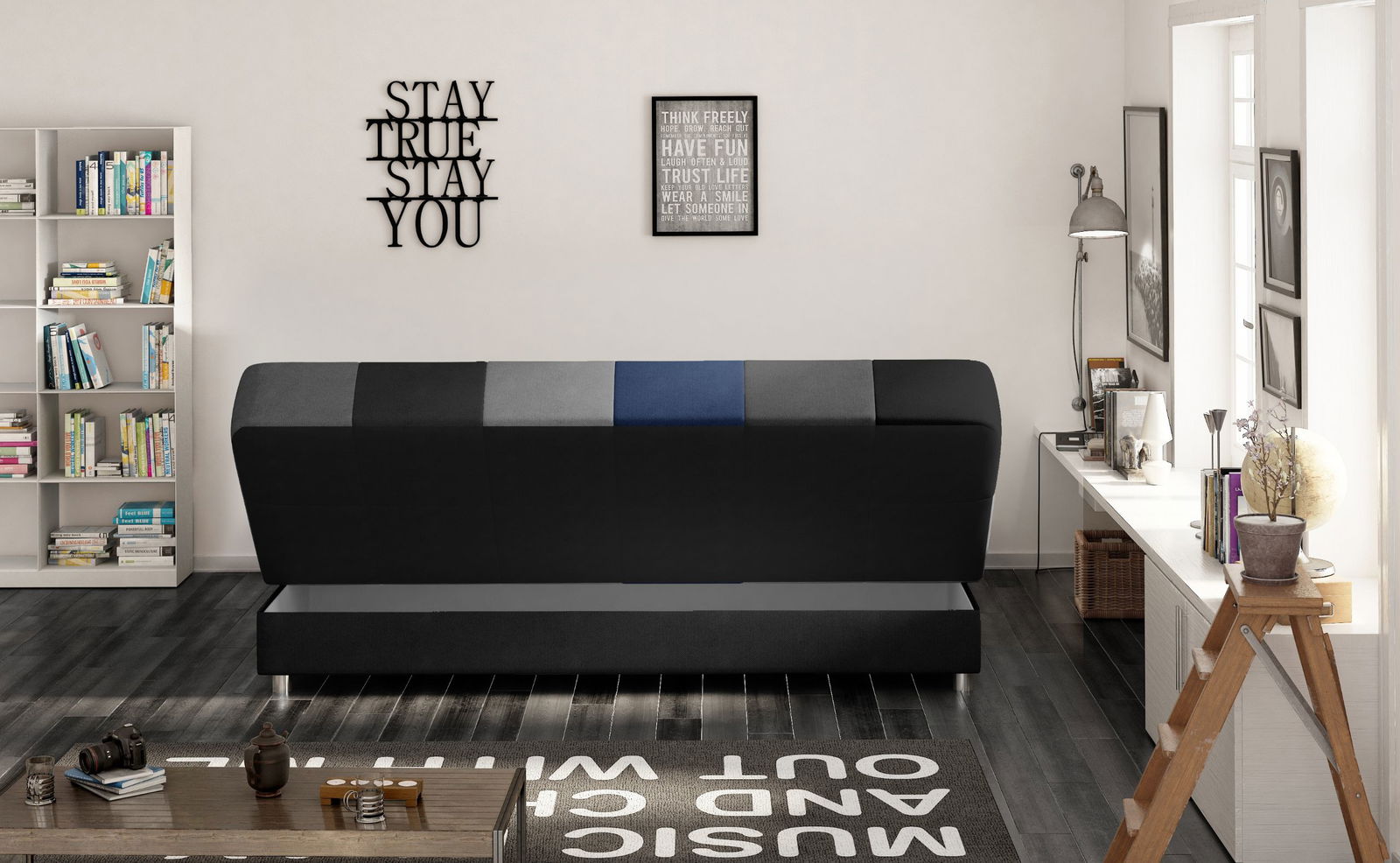 Καναπές - κρεβάτι Rojo 3