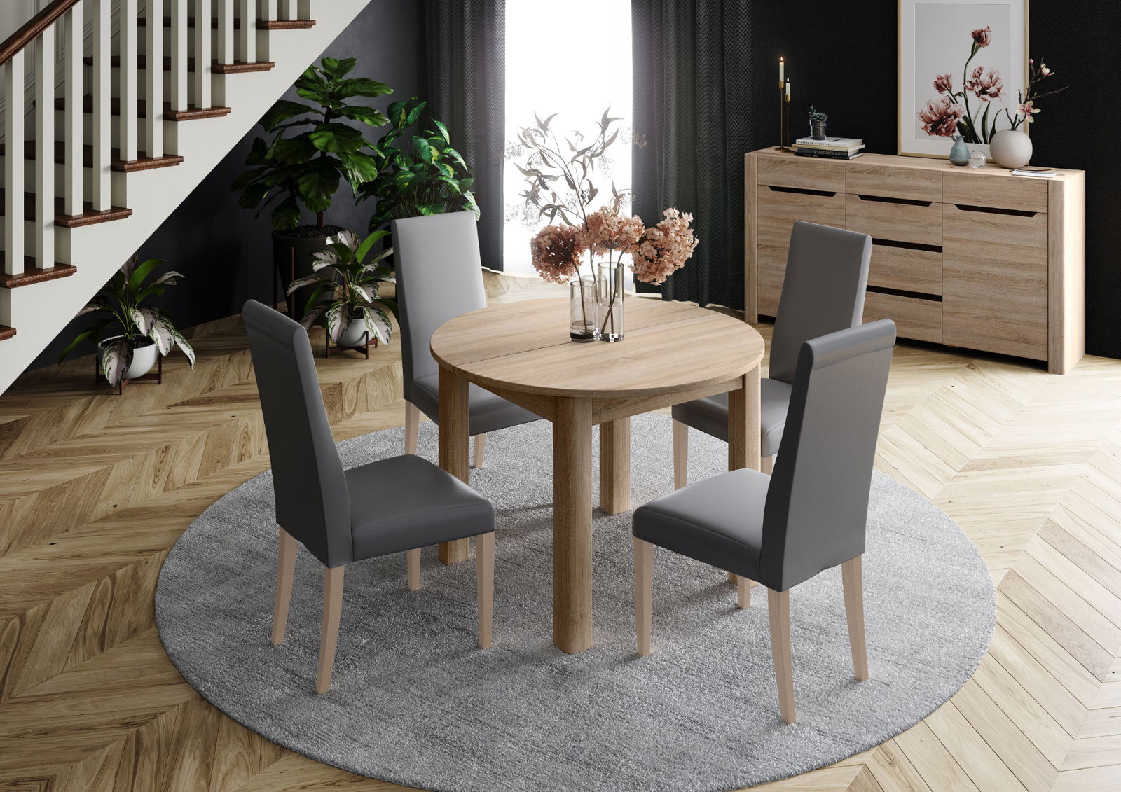 Τραπέζι Dundee επεκτεινόμενο 6