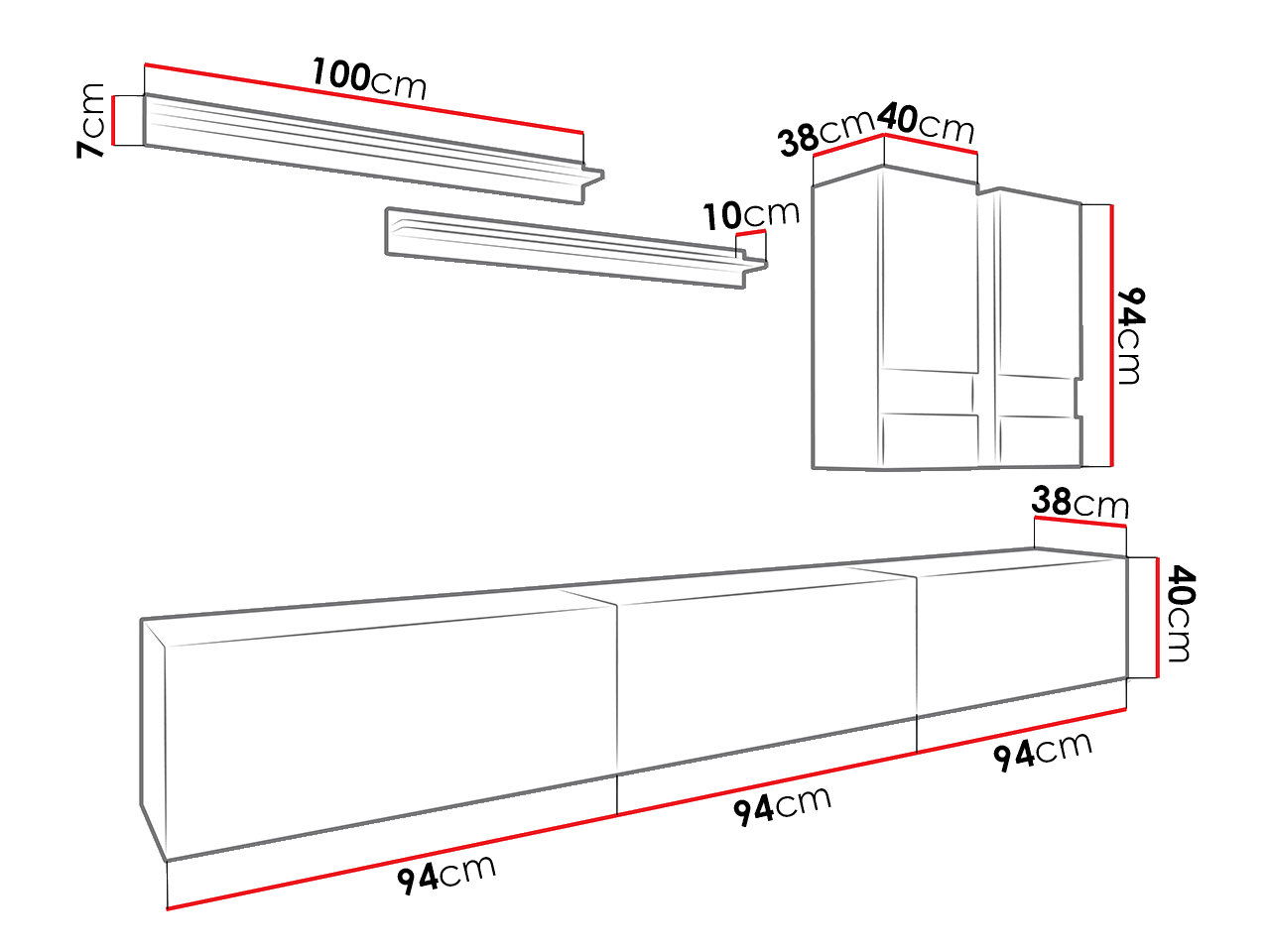 Σύνθετο σαλονιού Agnes 4