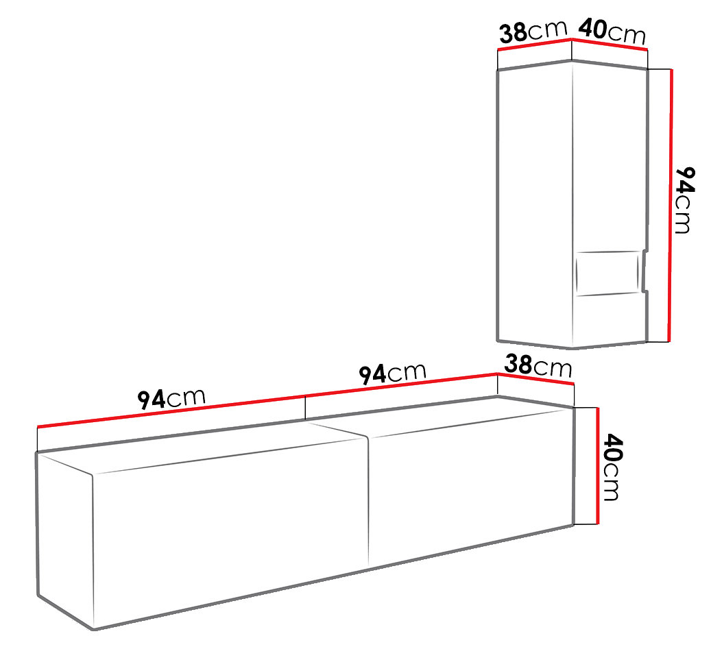 Σύνθετο σαλονιού Ivar 4