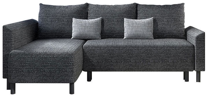 Γωνιακός καναπές Brest-Gkri skouro - Gkri anoixto 1