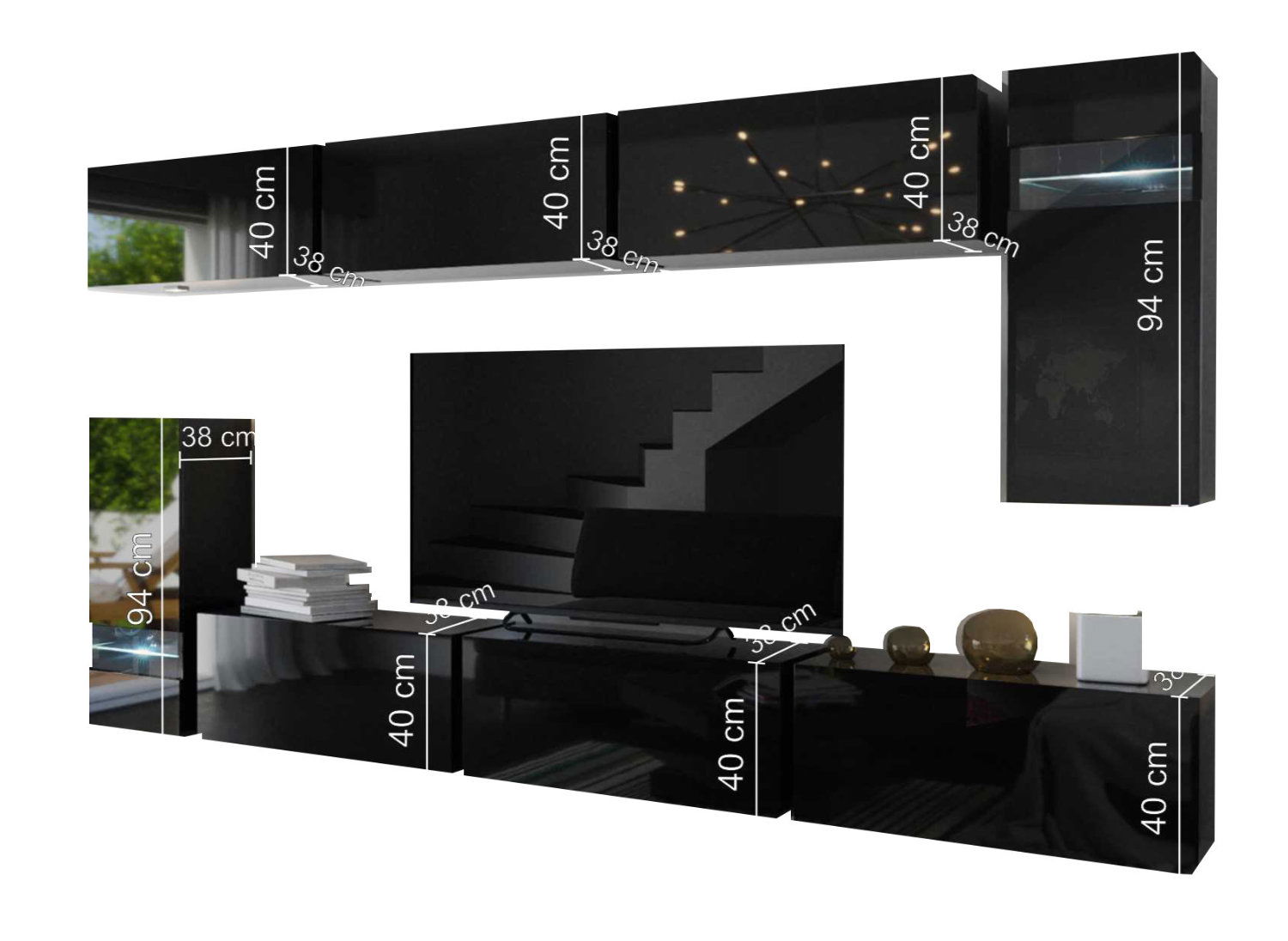 Σύνθετο σαλονιού Jayden 5