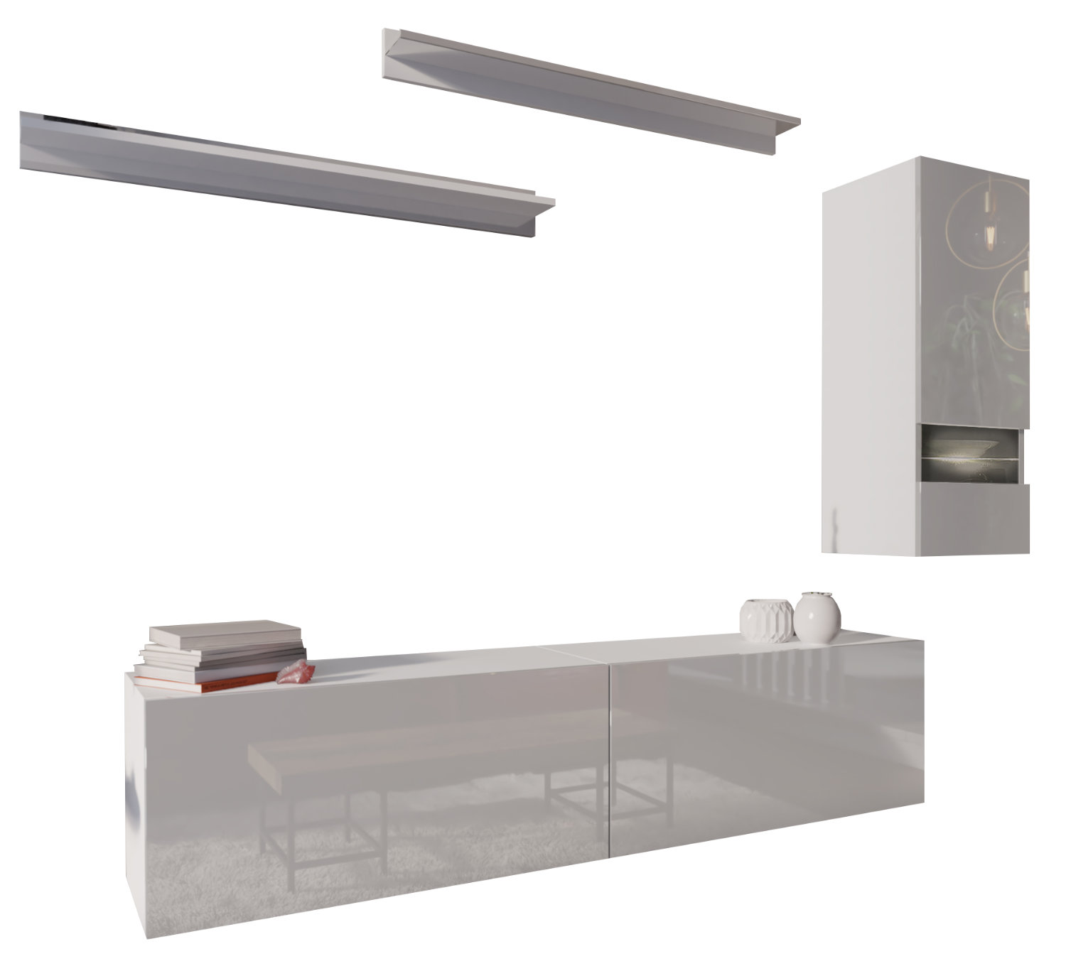 Σύνθετο σαλονιού Ansgar 3