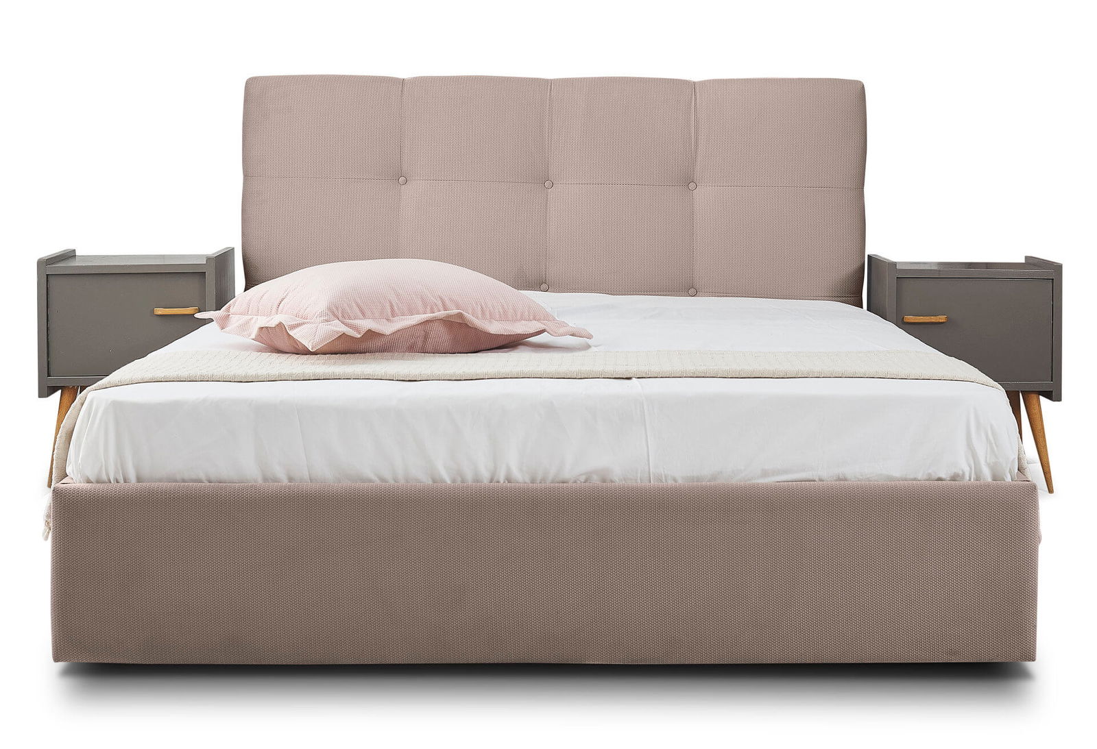 Επενδυμένο Κρεβάτι Famous 4