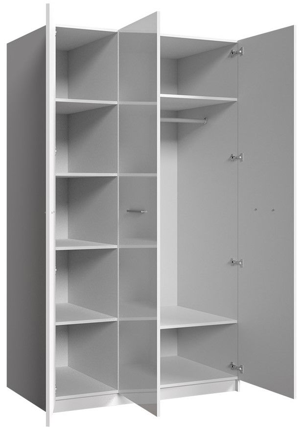 Ντουλάπα Raj 1 τρίφυλλη 2