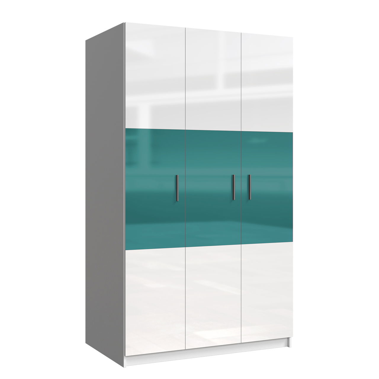 Ντουλάπα Raj 3 τρίφυλλη 6