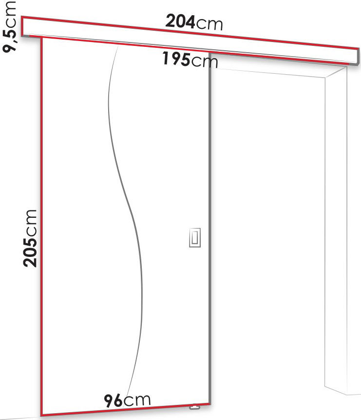 Συρόμενη πόρτα Fala 6
