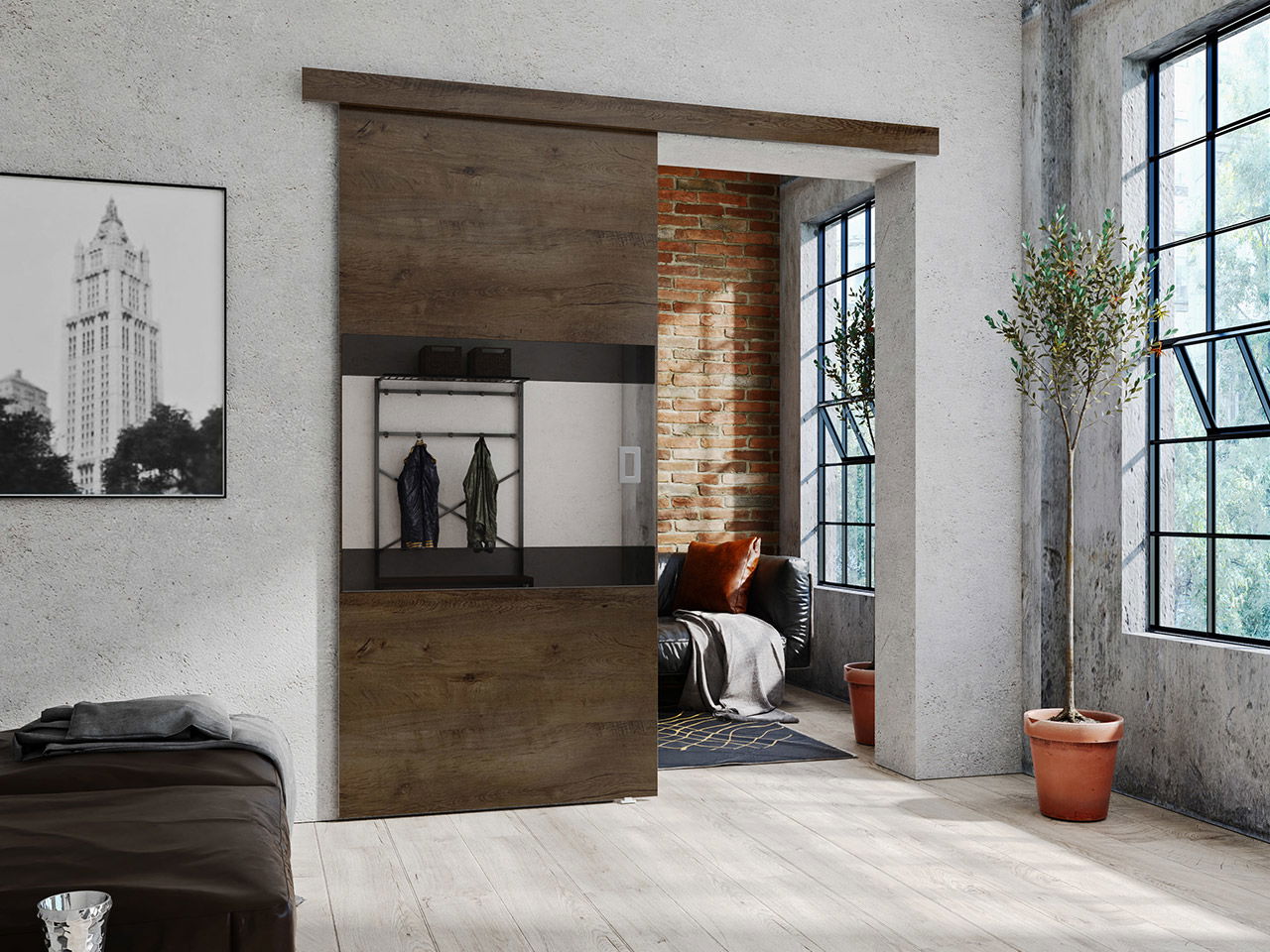 Συρόμενη πόρτα Lumba 2