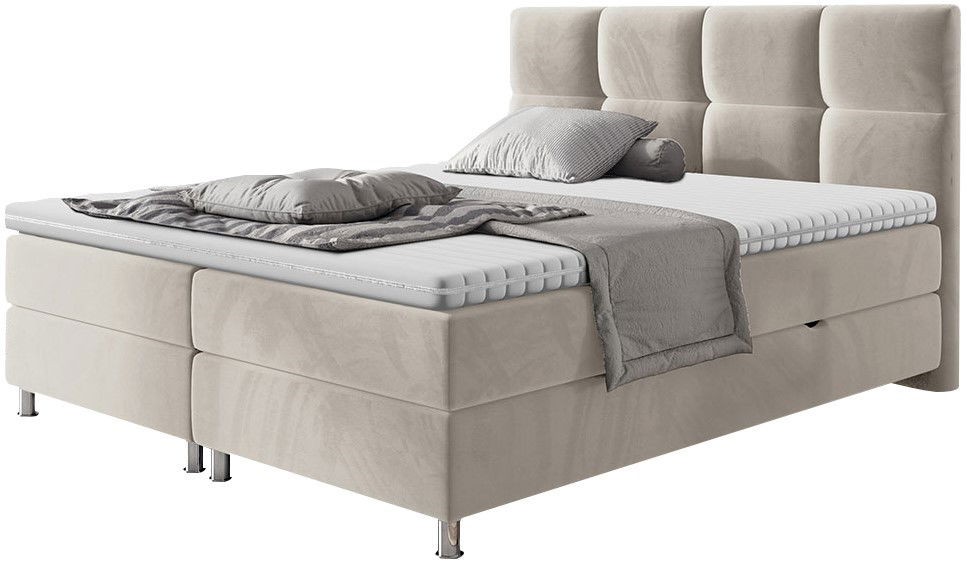 Επενδυμένο κρεβάτι Dave-Mpez-160 x 200 1