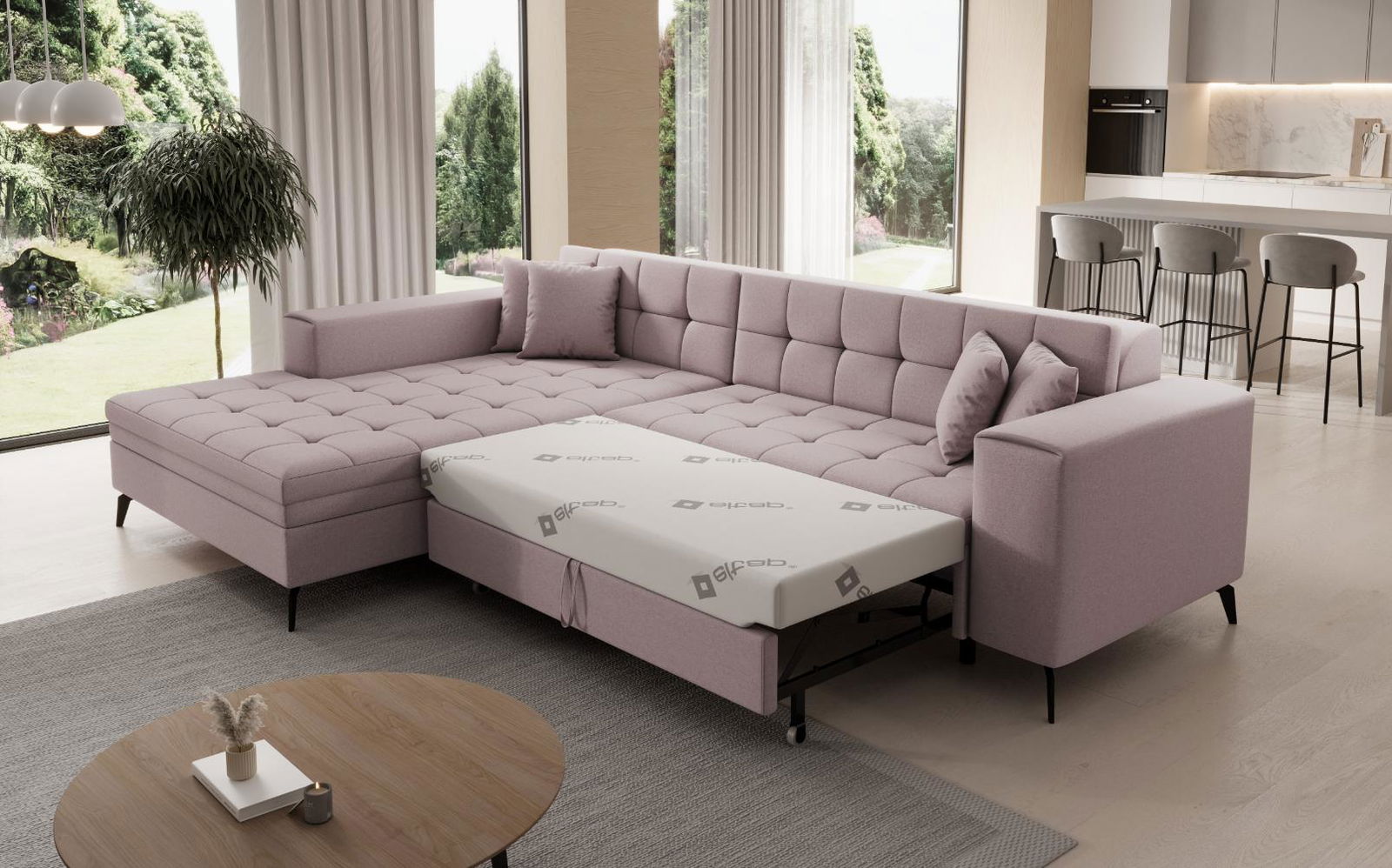 Γωνιακός καναπές Gessola 4