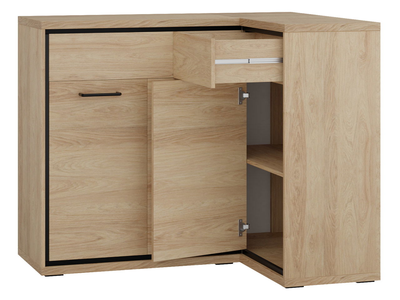 Γωνιακός μπουφές Mediolan 15K 6