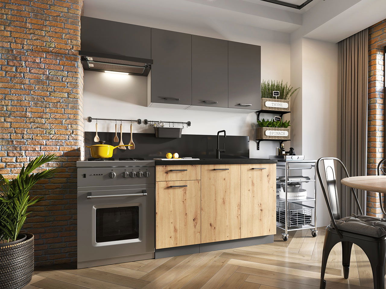 Σύνθεση κουζίνας Clara 4