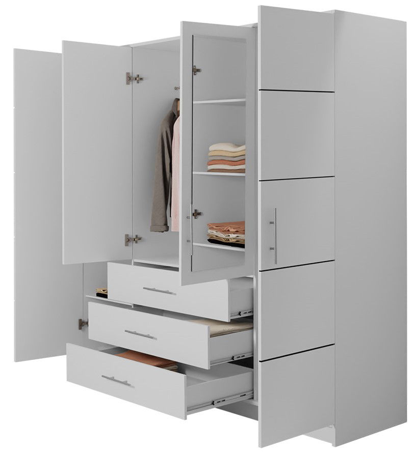 Ντουλάπα Bali 4D τετράφυλλη 6