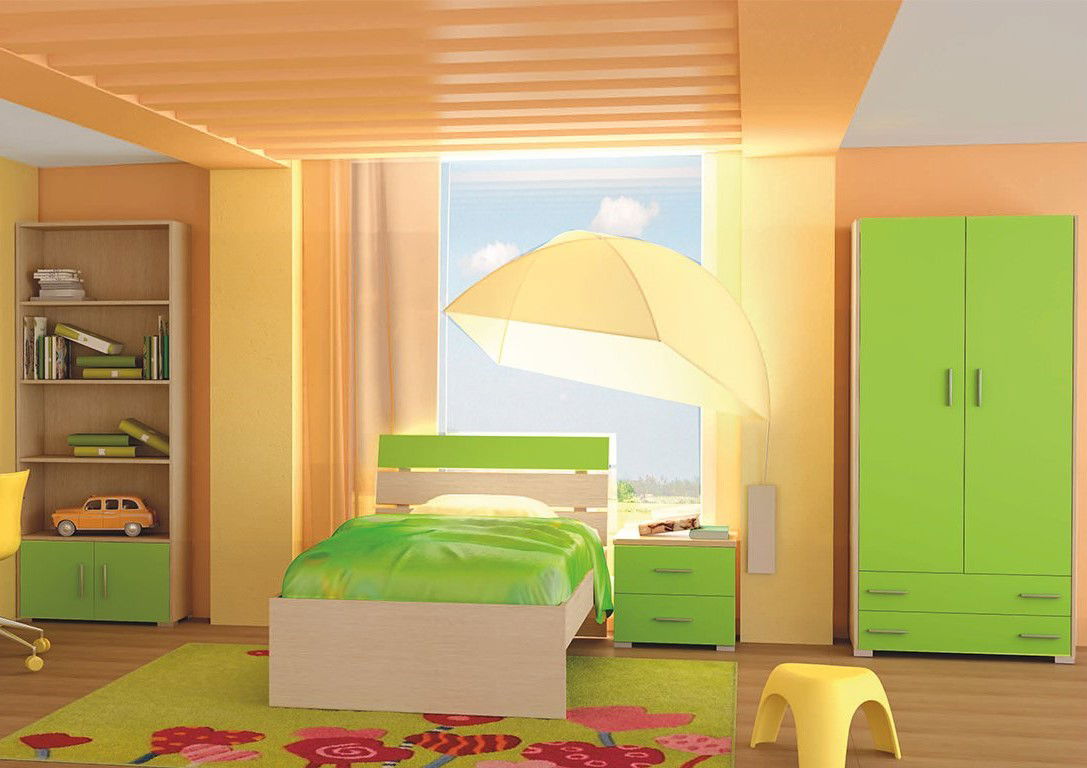 Σετ παιδικού δωματίου Νότα 1