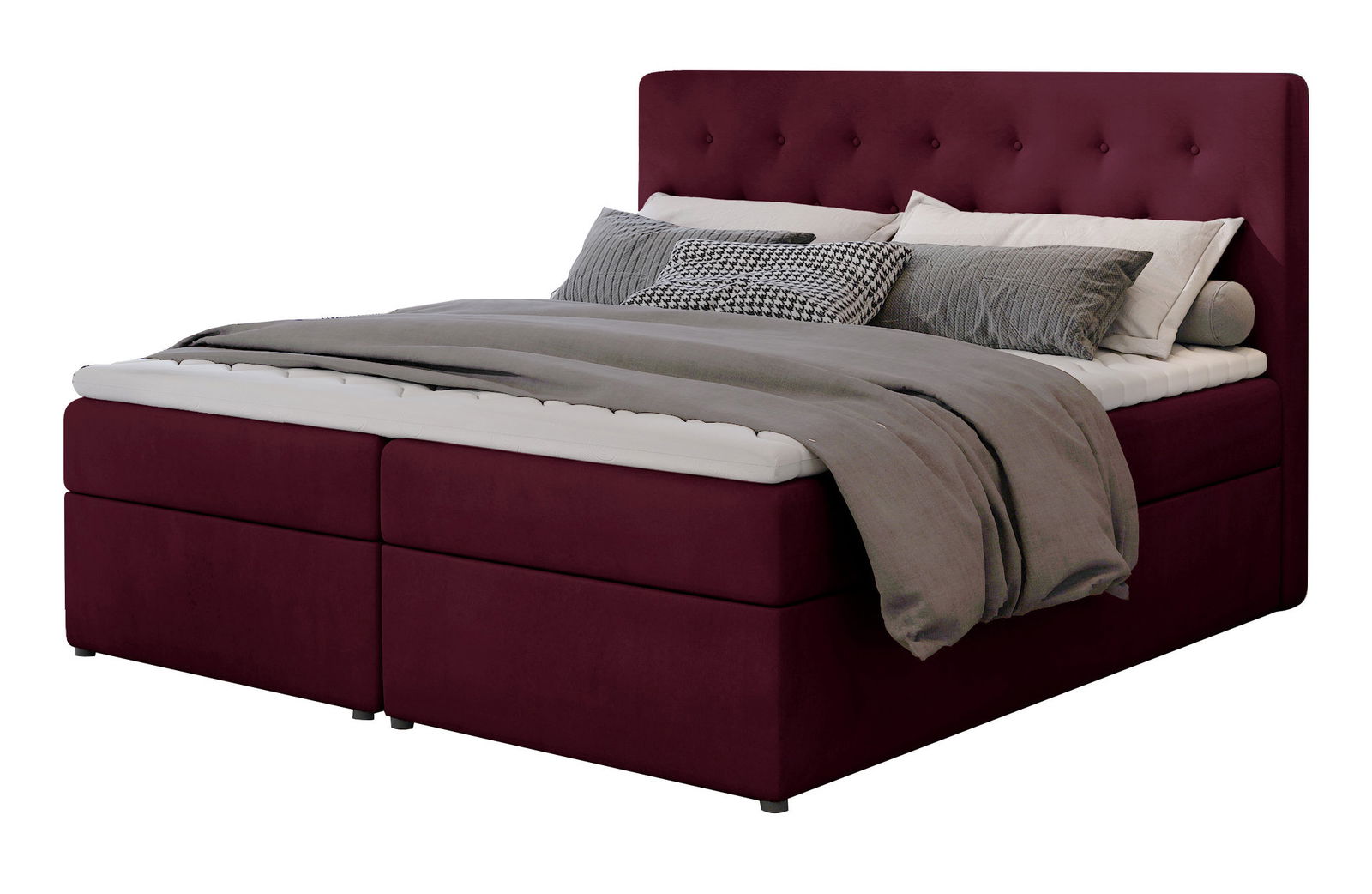 Επενδυμένο κρεβάτι Delande 1