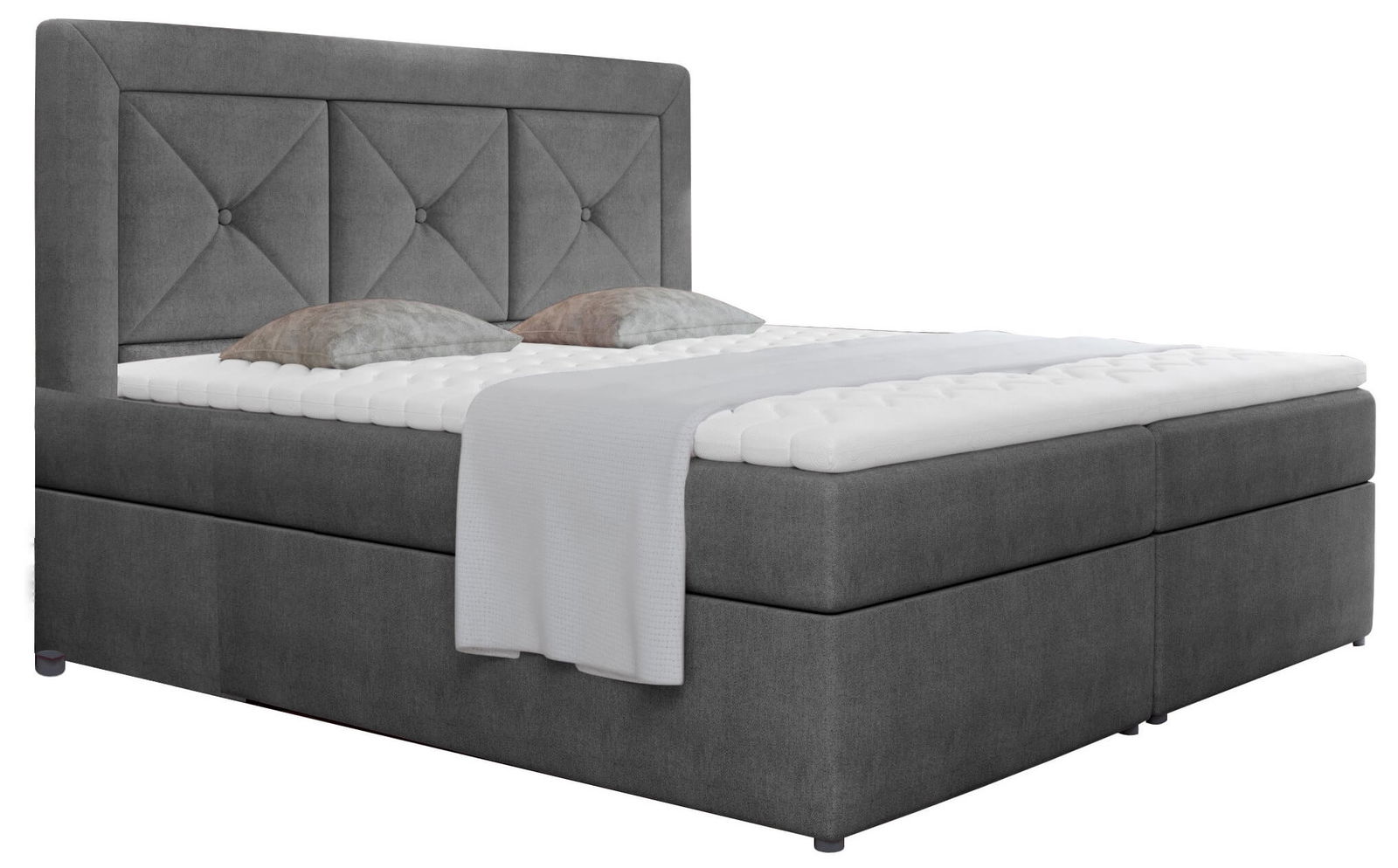 Επενδυμένο κρεβάτι Irma 1