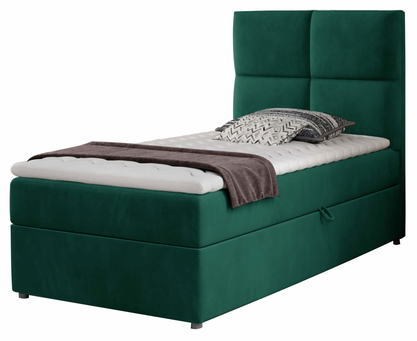 Επενδυμένο κρεβάτι Ivan 1