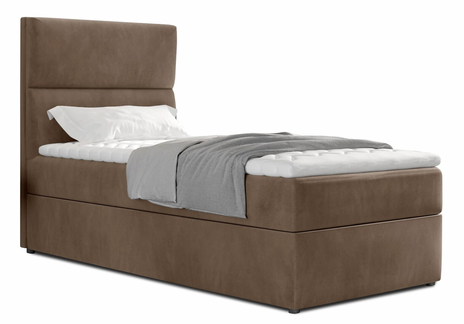 Επενδυμένο κρεβάτι Odette-Mpez 1