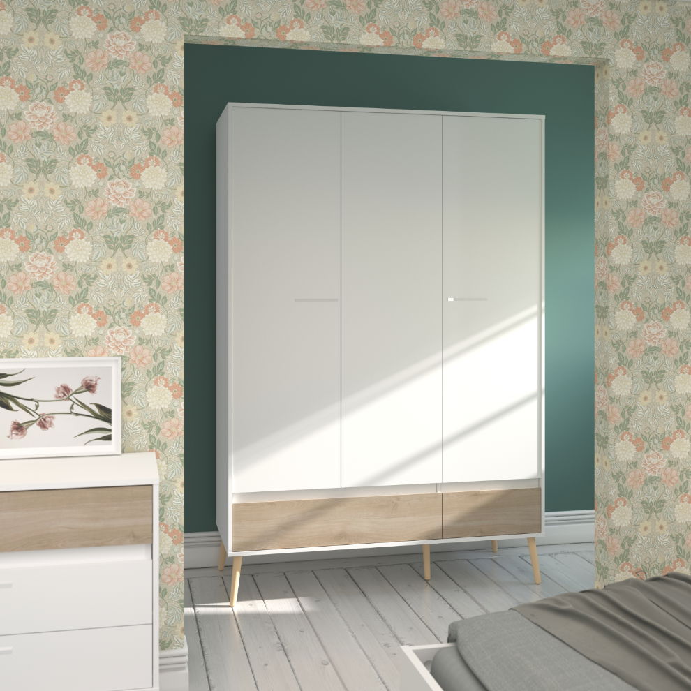 Ντουλάπα τρίφυλλη Randers 2