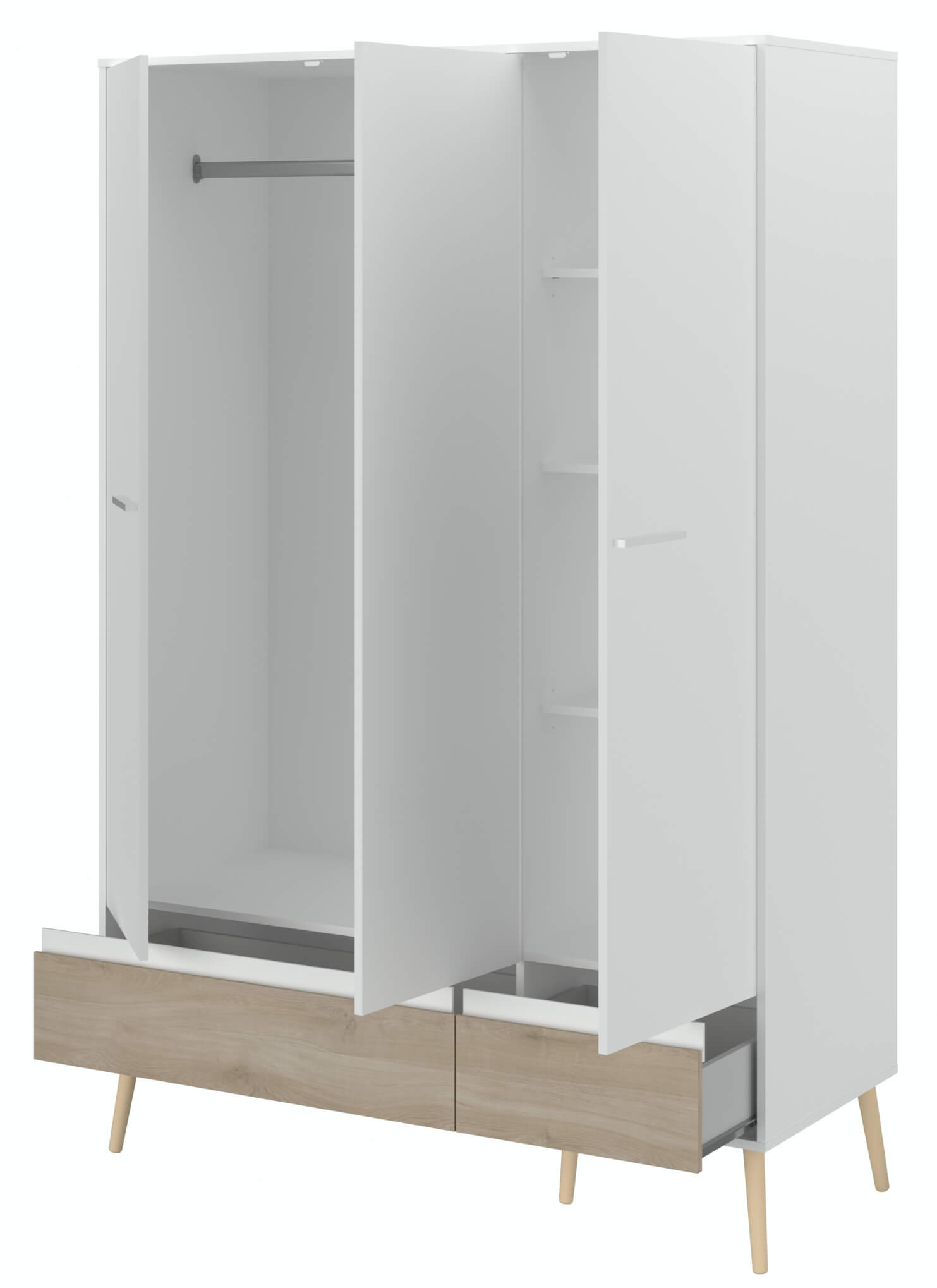 Ντουλάπα τρίφυλλη Randers 6