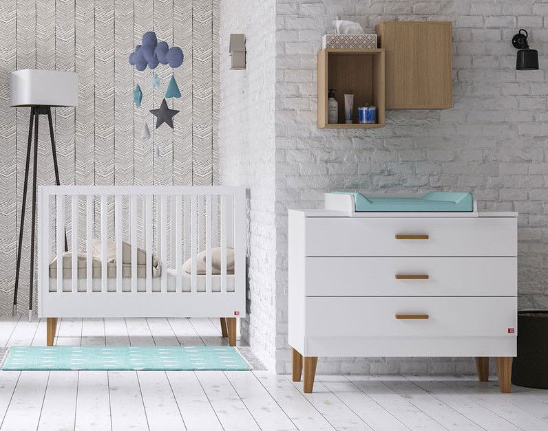 Σετ βρεφικού δωματίου Lounge White 1