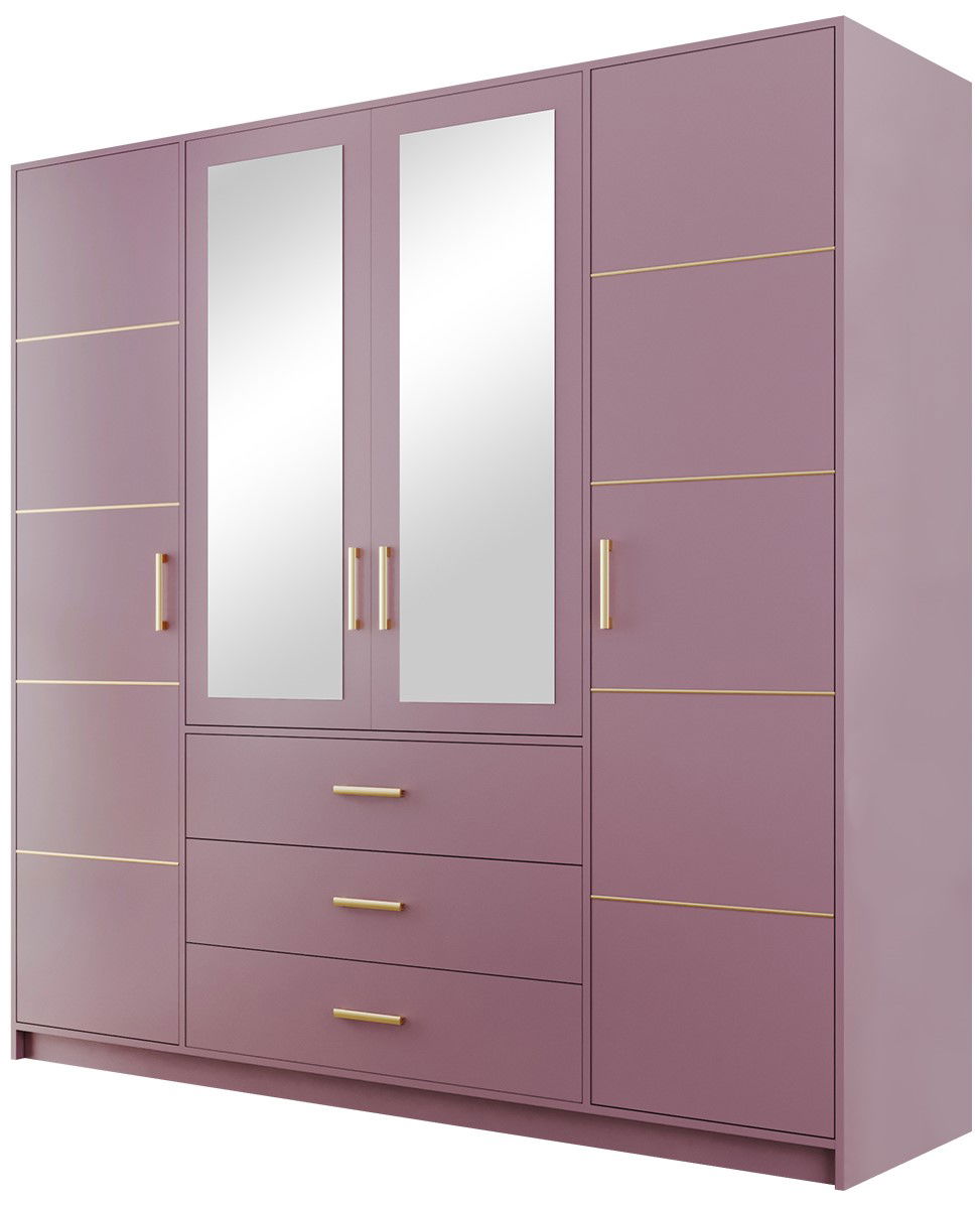 Ντουλάπα τετράφυλλη Bali 4D 2 5