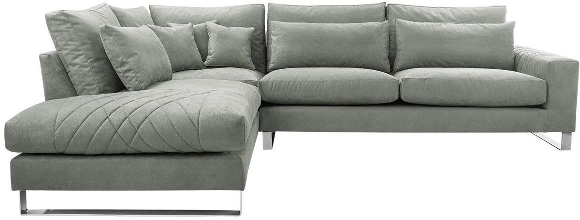 Γωνιακός καναπές Cornelia-Gkri-Αριστερή 1