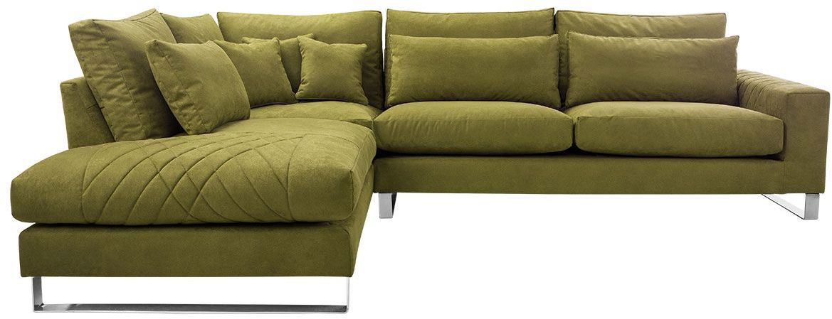 Γωνιακός καναπές Cornelia-Moustardi-Αριστερή 1