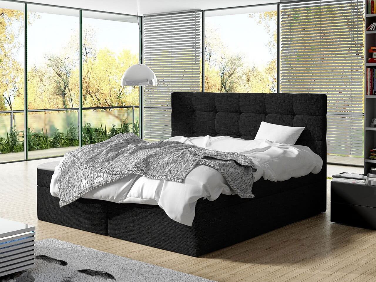 Επενδυμένο κρεβάτι Luanda 3