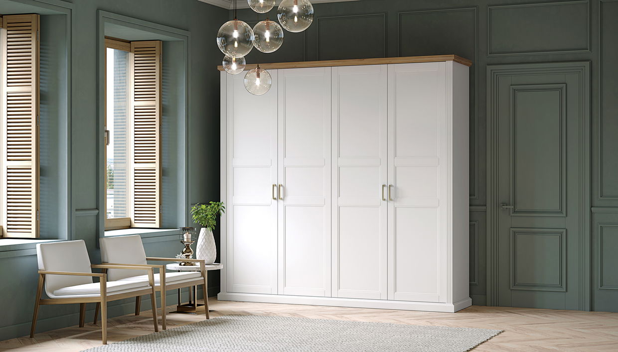 Ντουλάπα τετράφυλλη Tahoma 4D 6