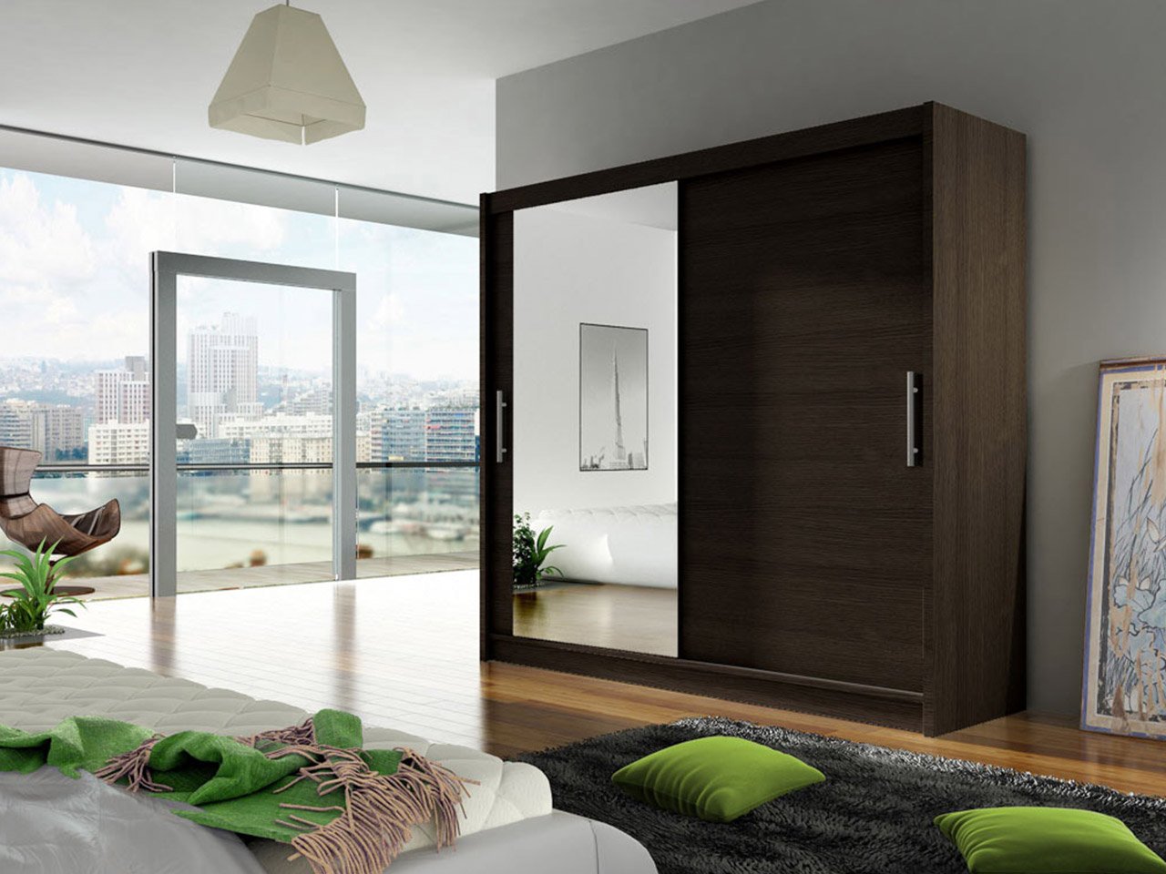 Ντουλάπα London VI συρόμενη 2