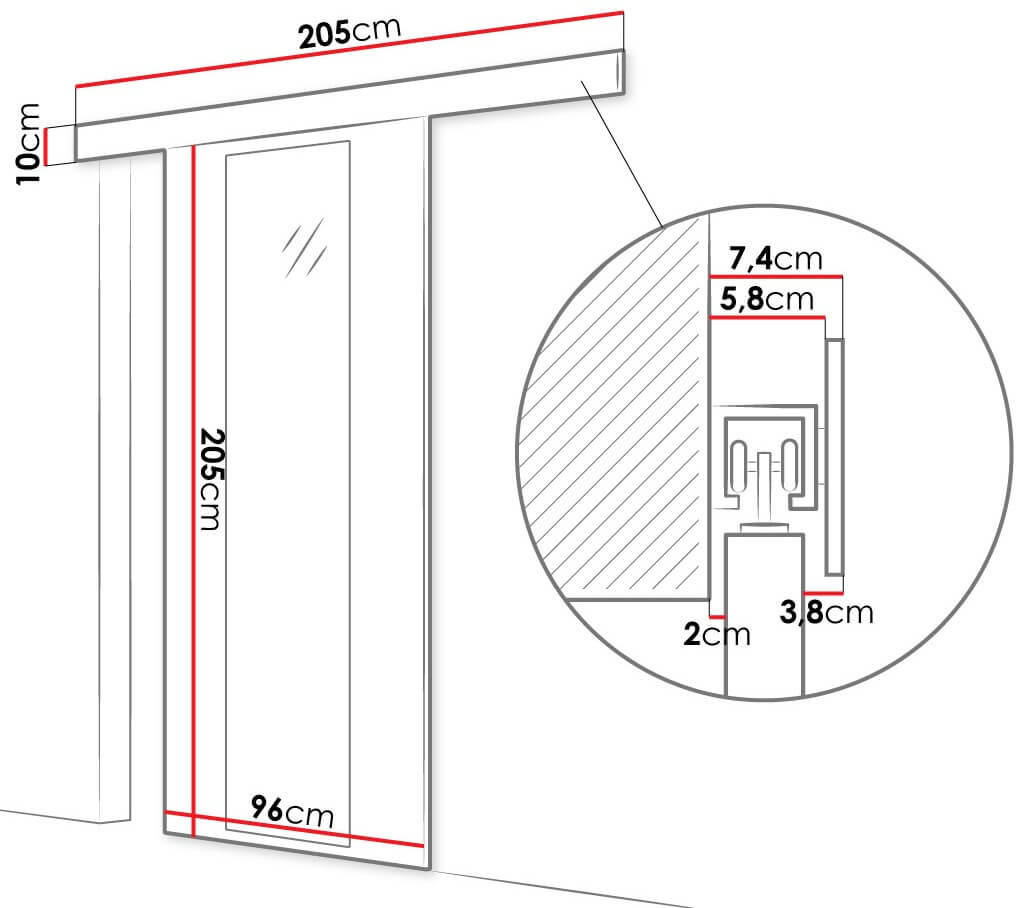Συρόμενη πόρτα Leo IV 3