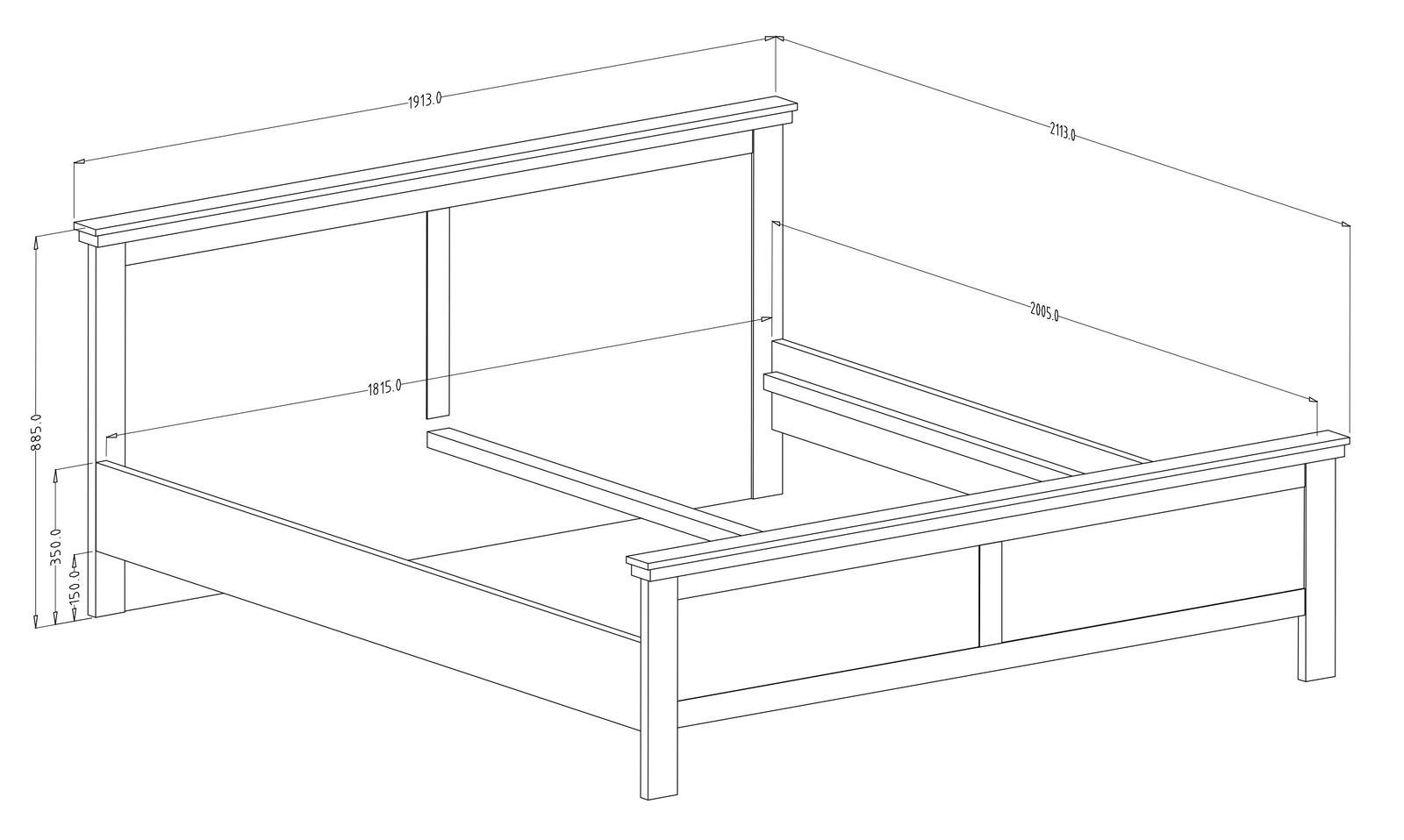 Κρεβάτι Capel 5