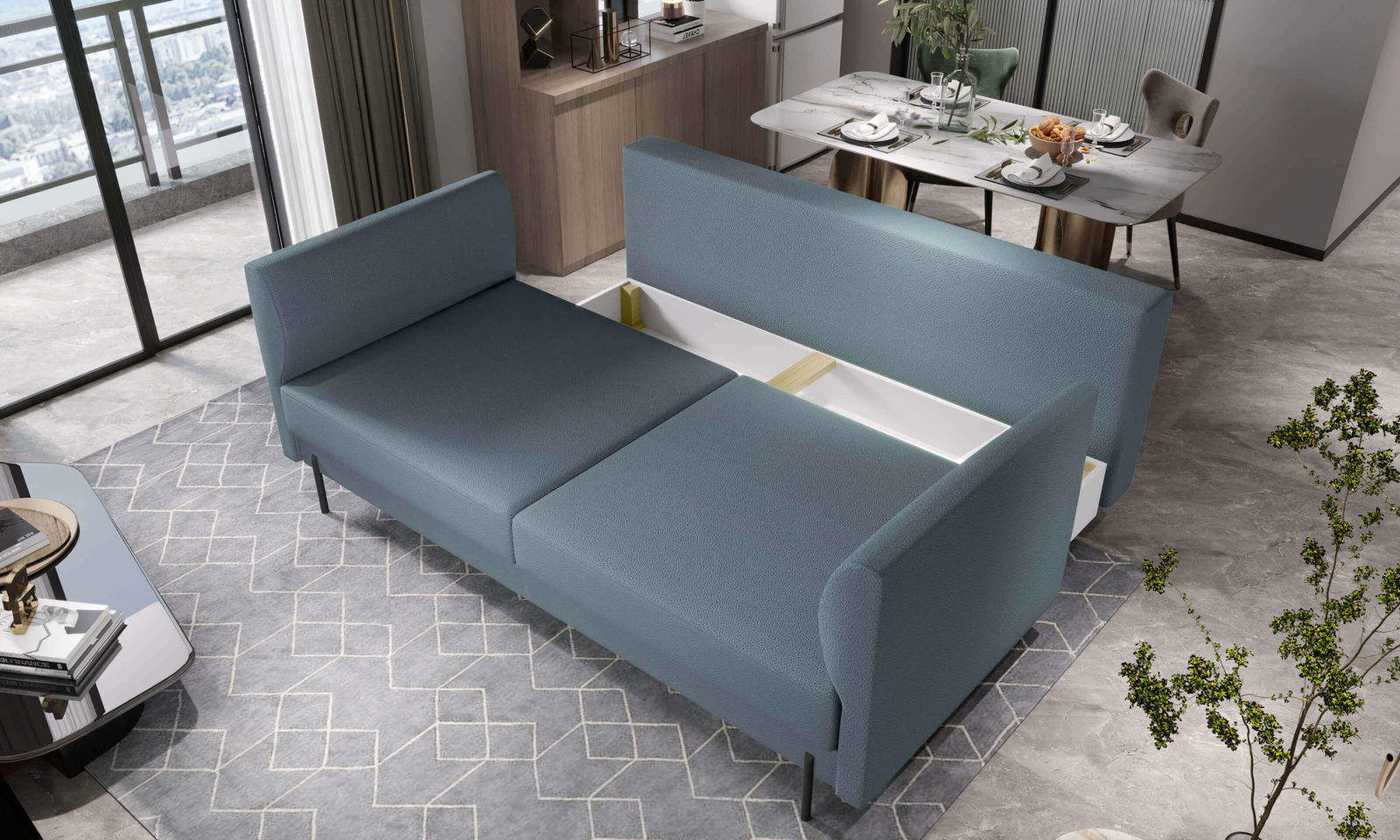 Καναπές - Κρεβάτι Evir 5