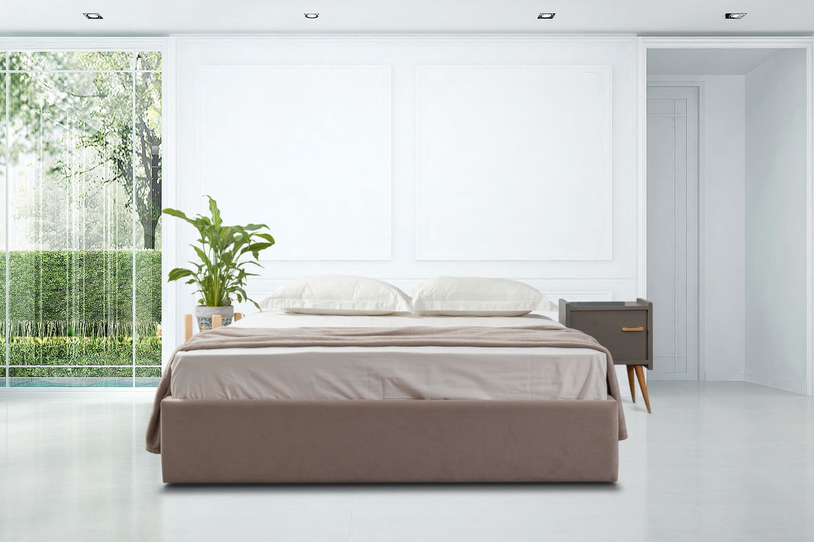 Επενδυμένο Κρεβάτι Earth 6