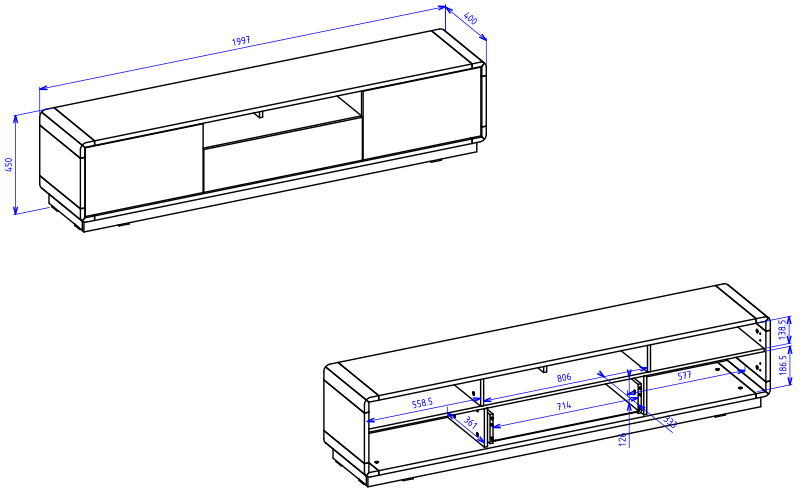 Έπιπλο τηλεόρασης Martin 5