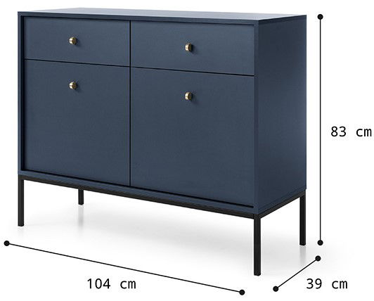 Μπουφές Triplo 2D2S 4