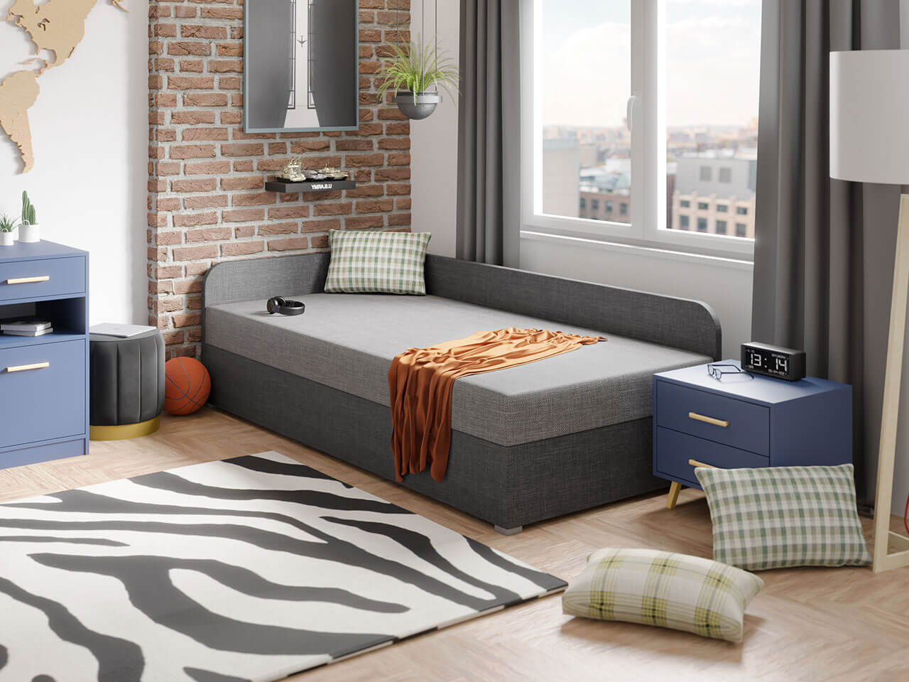 Καναπές - Κρεβάτι Uno 2