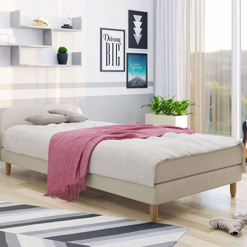 Επενδυμένο κρεβάτι Hot II 4