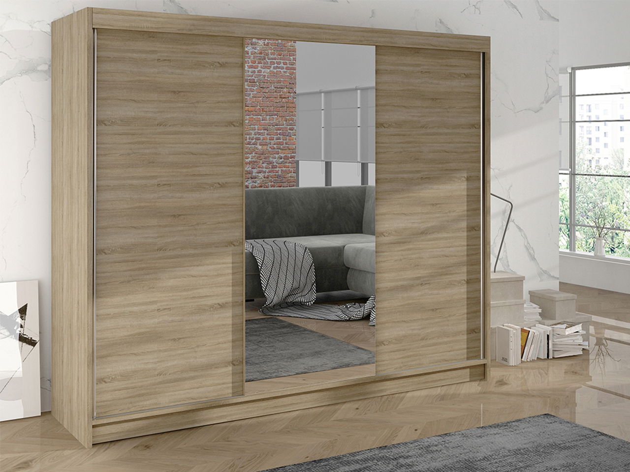 Ντουλάπα Derby I συρόμενη 5