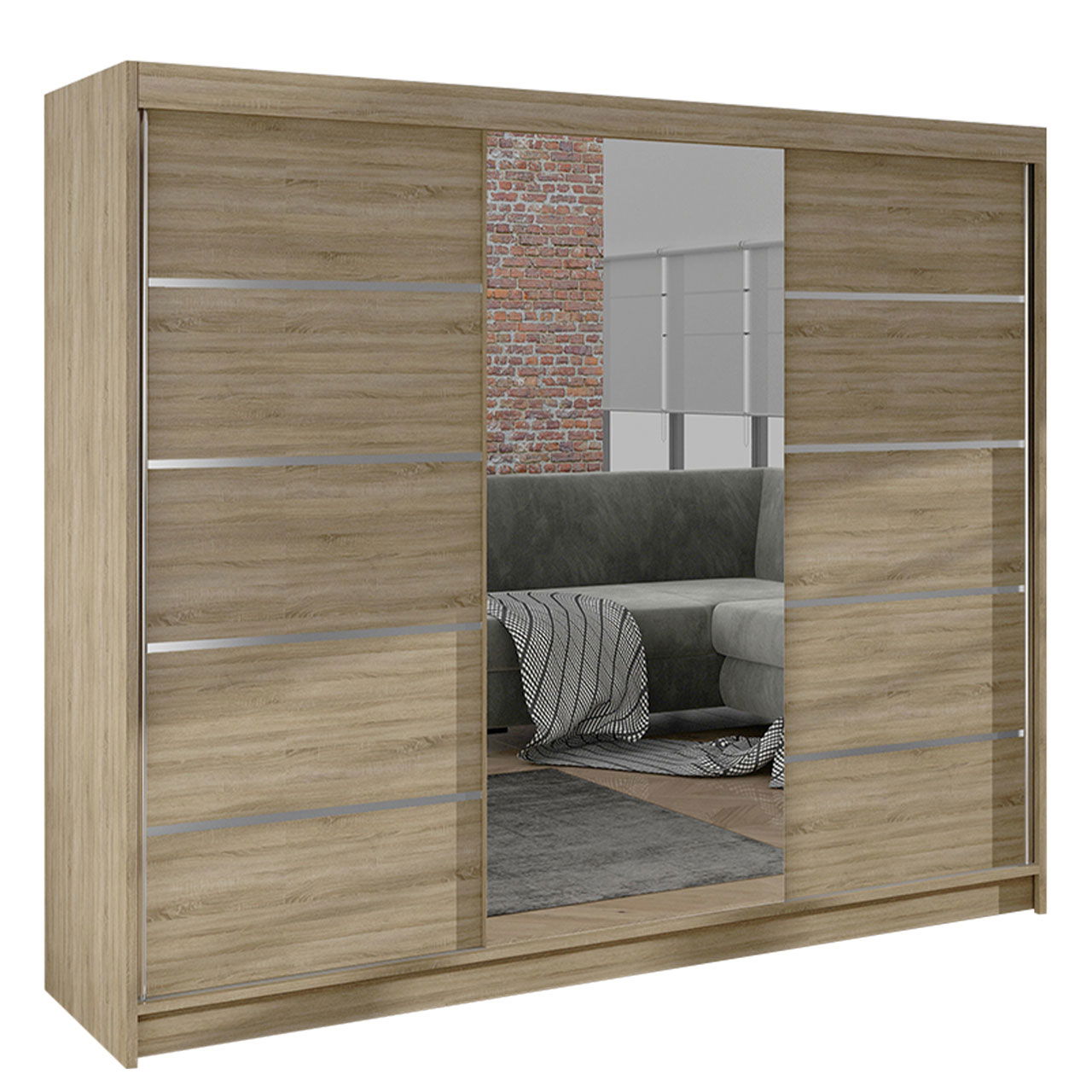 Ντουλάπα Derby VI συρόμενη 1