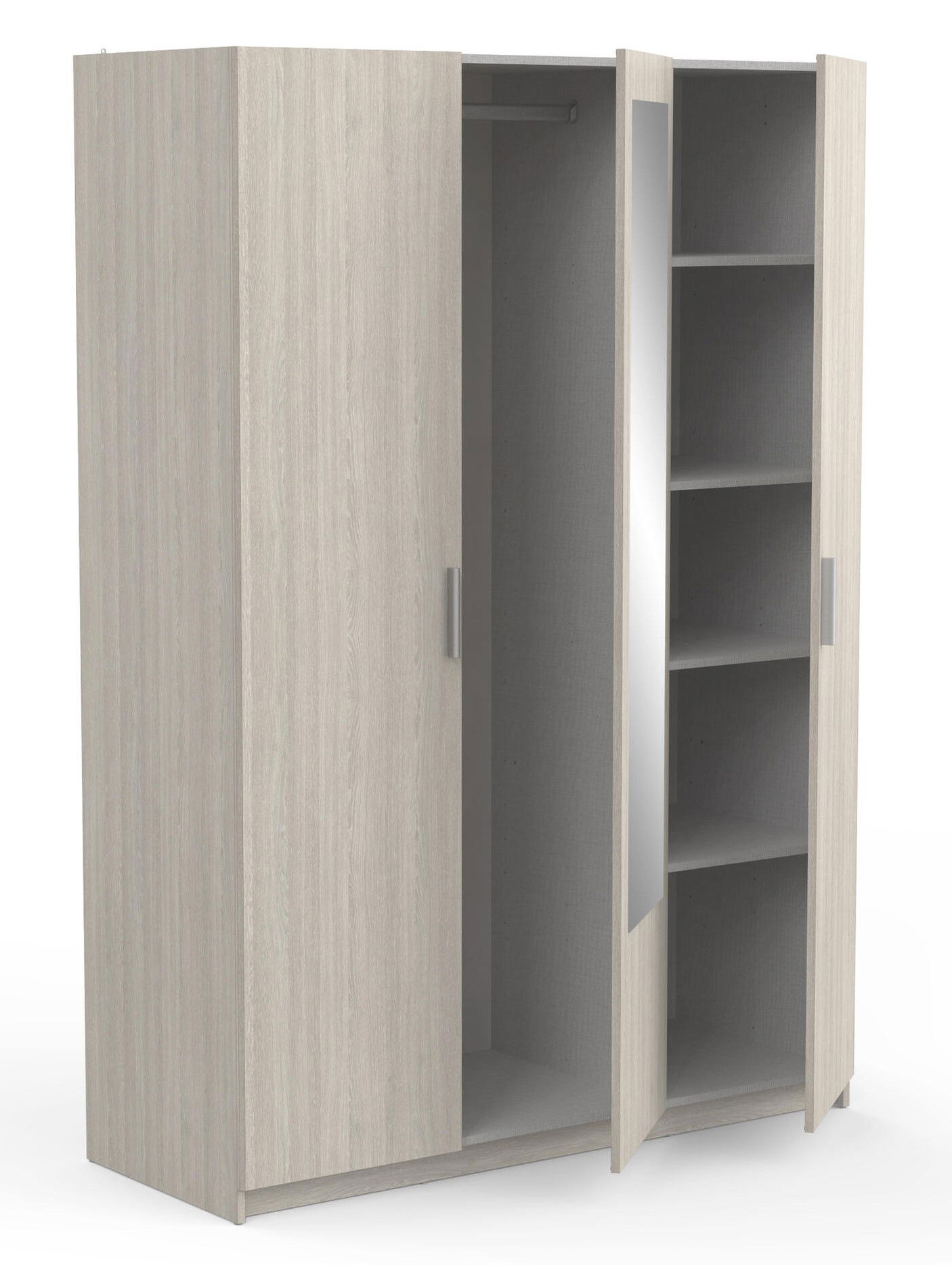 Ντουλάπα Prima I τρίφυλλη 3