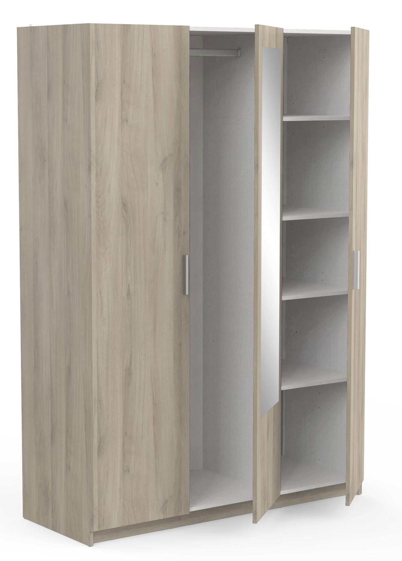 Ντουλάπα Prima I τρίφυλλη 6